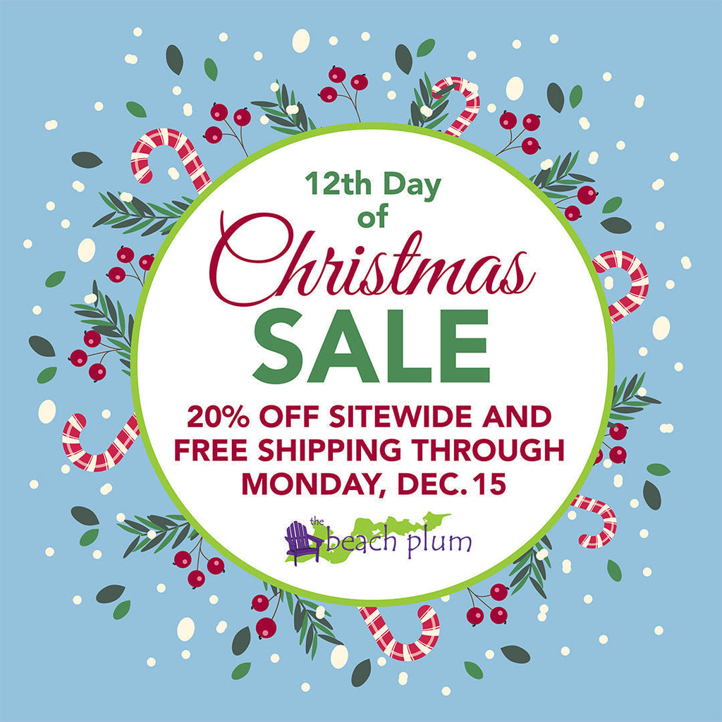 12th Day of Christmas Online Sale at The Beach Plum